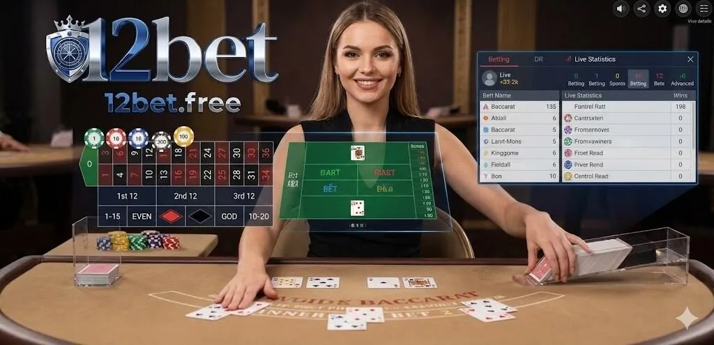 Chinh phục kho tàng casino game 12bet đa dạng với cơ hội thắng lớn mỗi ngày